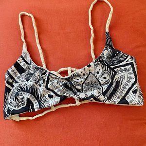 San Lorenzo White Bikini Top